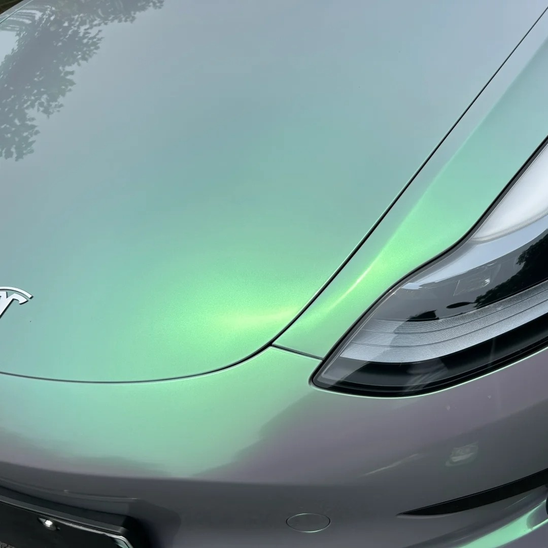 TPU Gloss Paint Fantastic Turquoise Gray Paint Protection Film