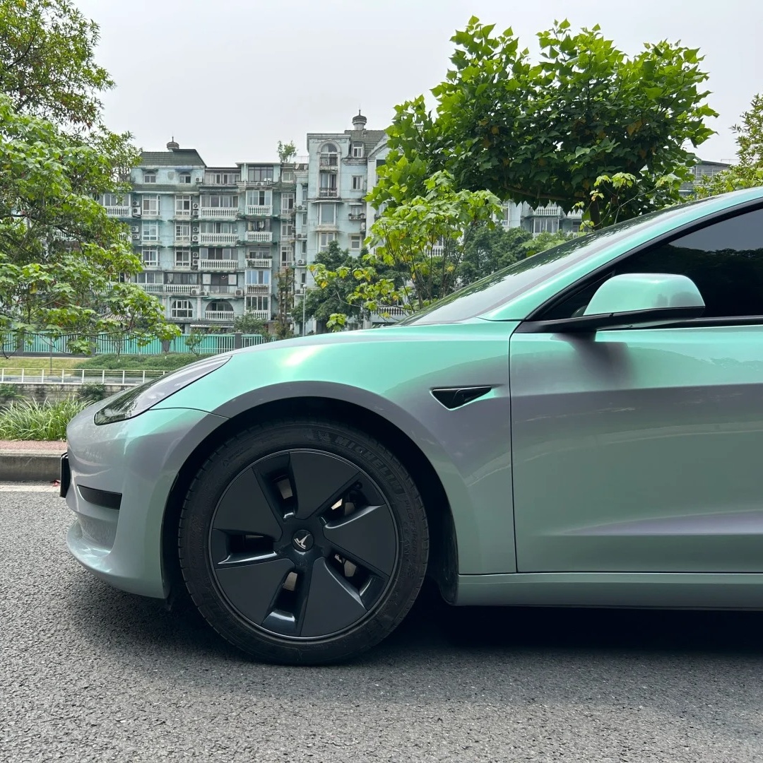 TPU Gloss Paint Fantastic Turquoise Gray Paint Protection Film