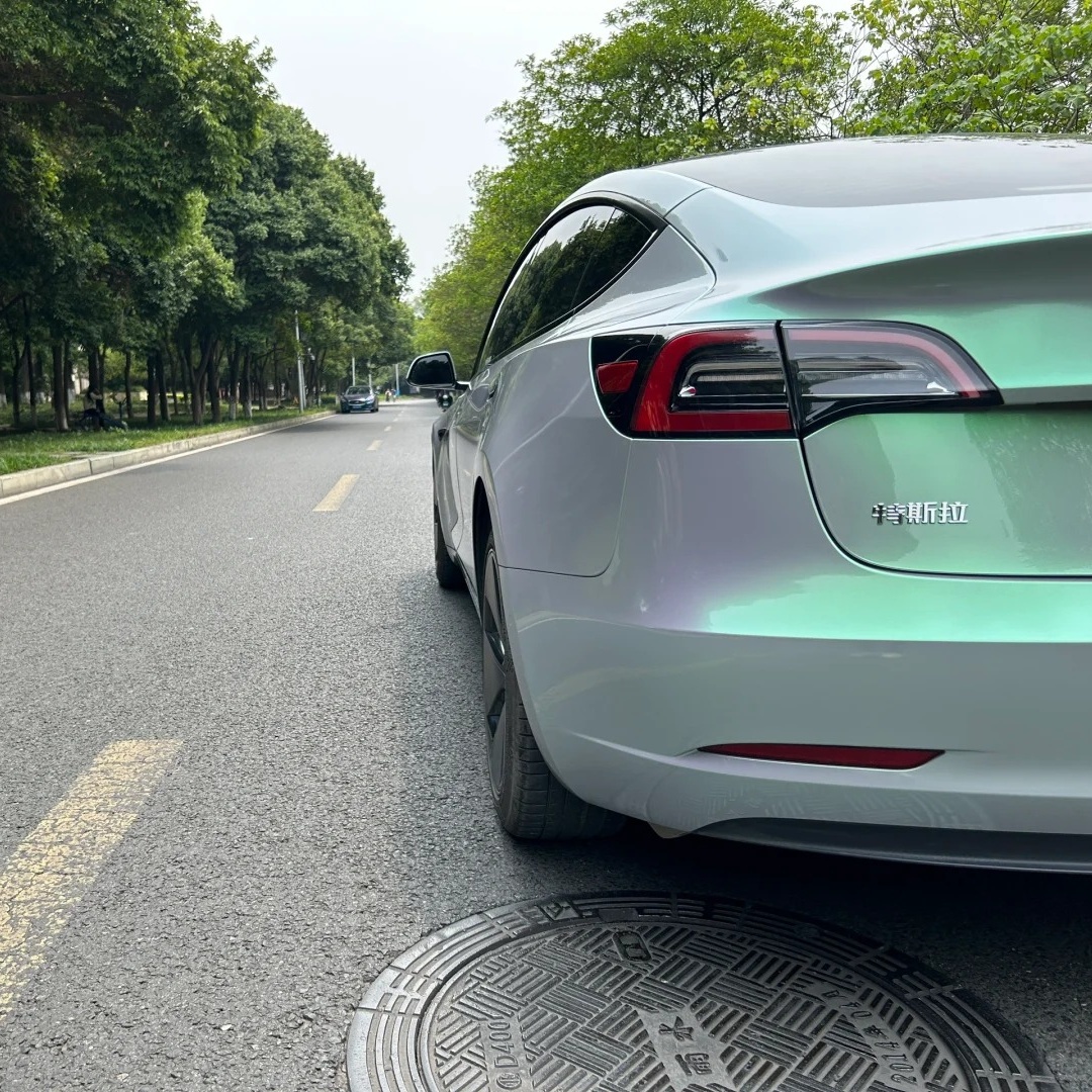 TPU Gloss Paint Fantastic Turquoise Gray Paint Protection Film