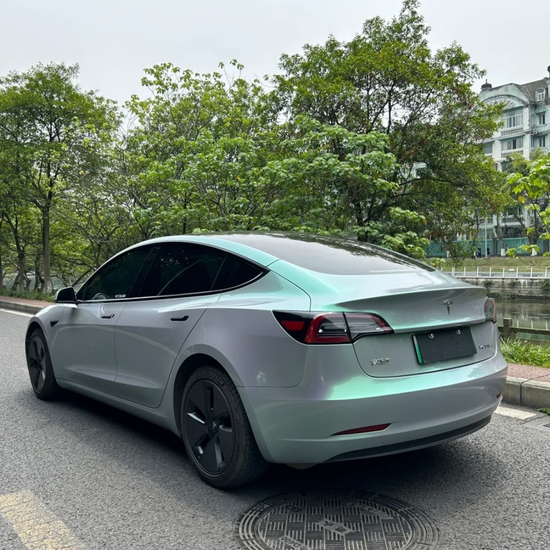 TPU Gloss Paint Fantastic Turquoise Gray Paint Protection Film