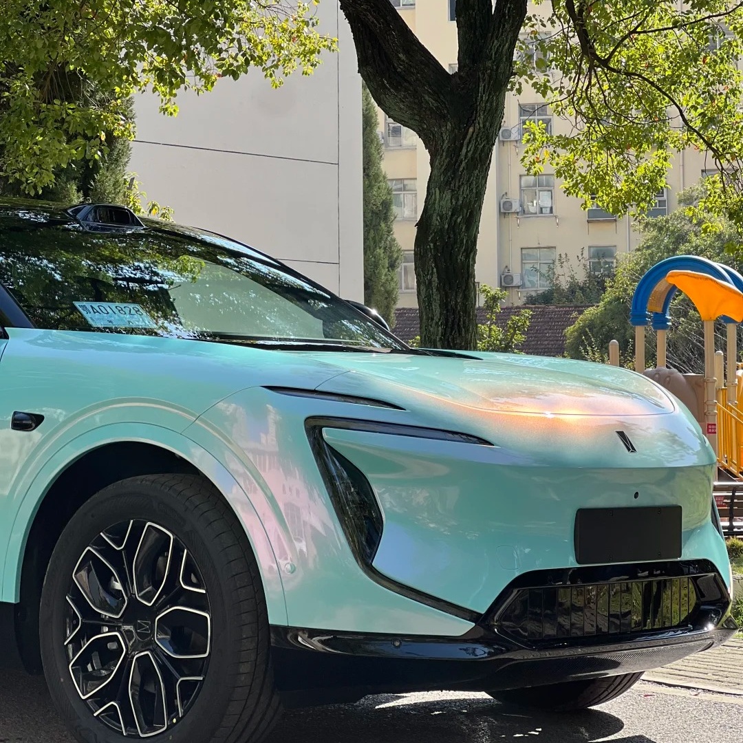 TPU Gloss Tiffany Pink Paint Protection Film