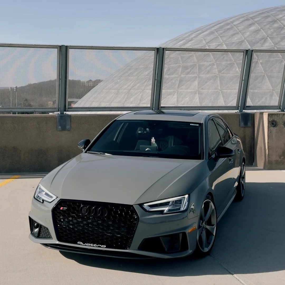 TPU Glossy Battleship Grey Paint Protection Film