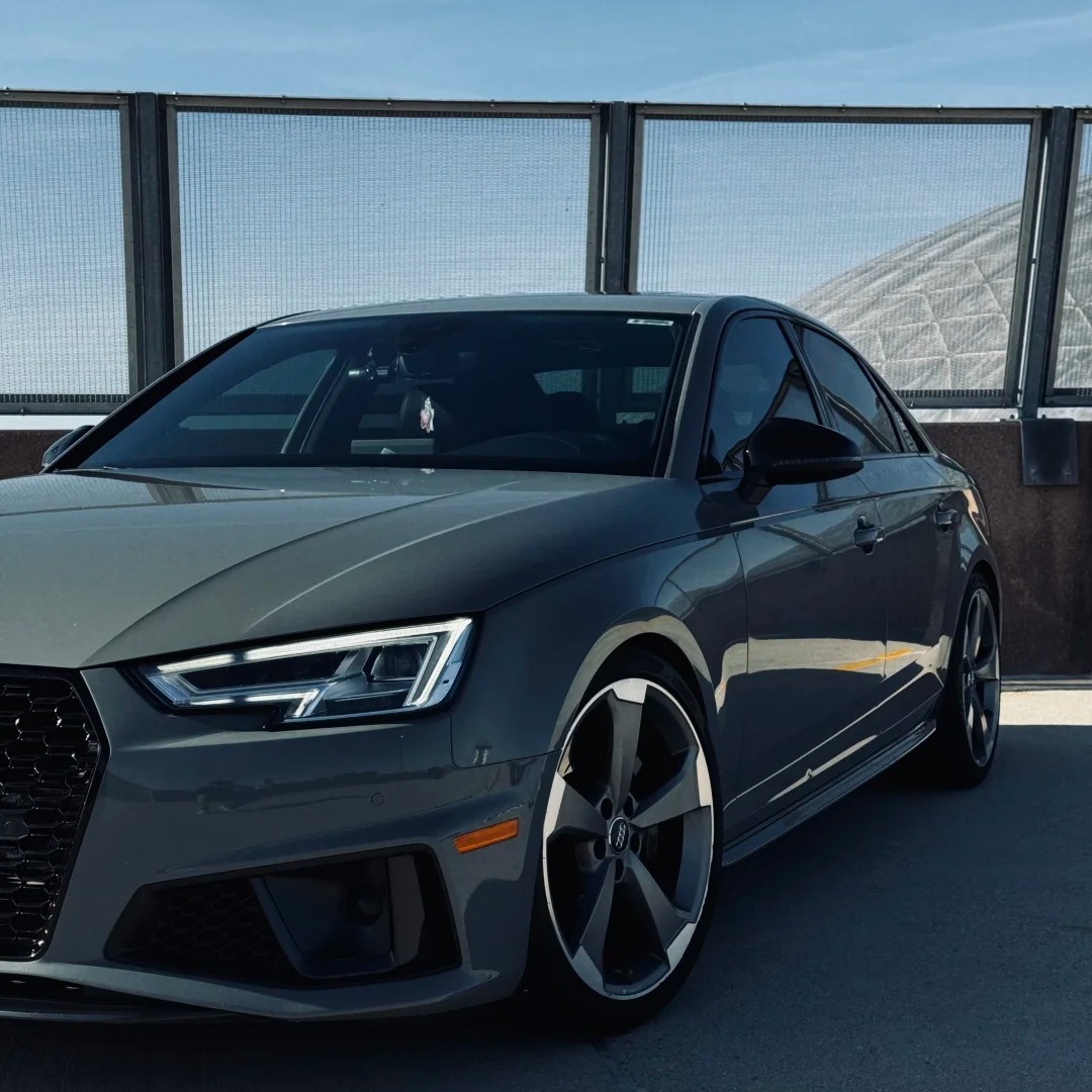 TPU Glossy Battleship Grey Paint Protection Film