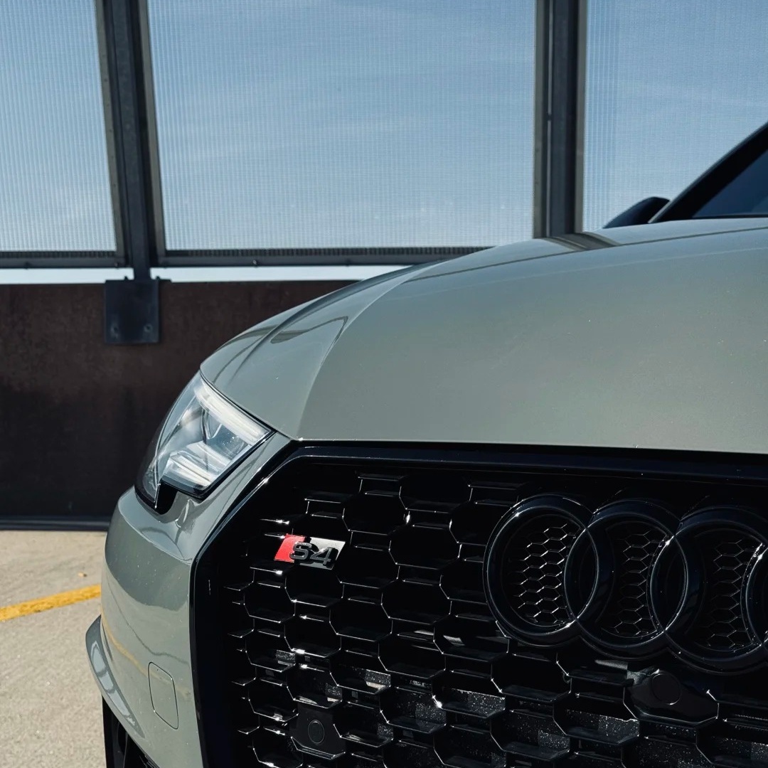 TPU Glossy Battleship Grey Paint Protection Film