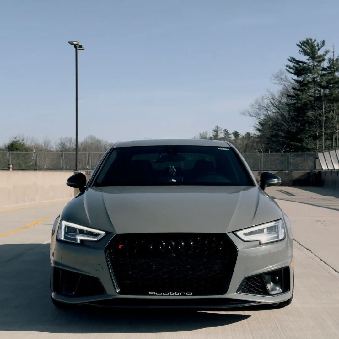 TPU Glossy Battleship Grey Paint Protection Film