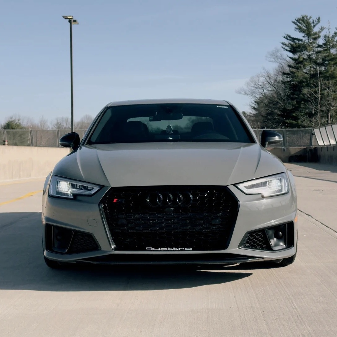 TPU Glossy Battleship Grey Paint Protection Film