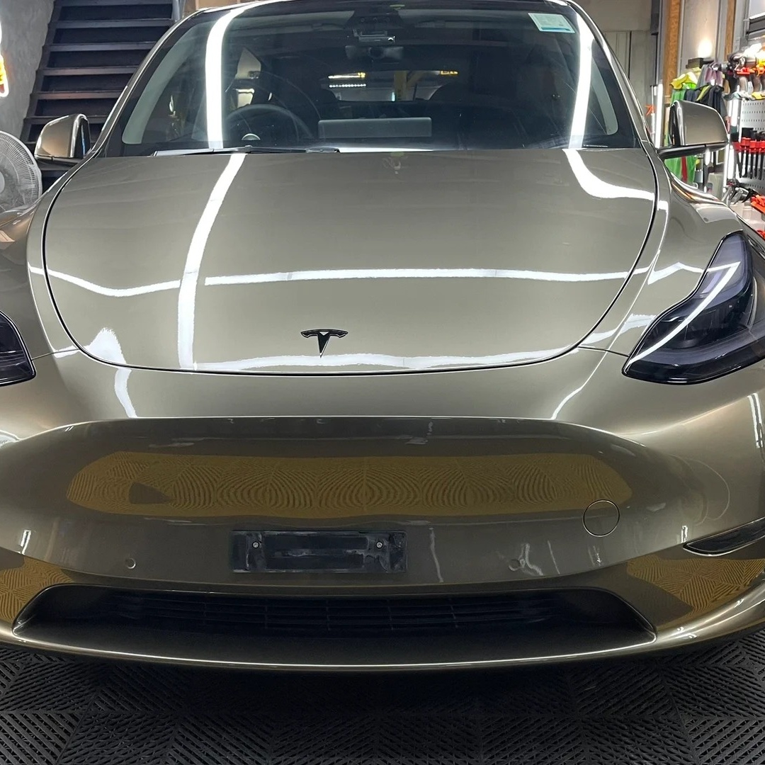 TPU Liquid Metallic Coffee Gray Paint Protection Film