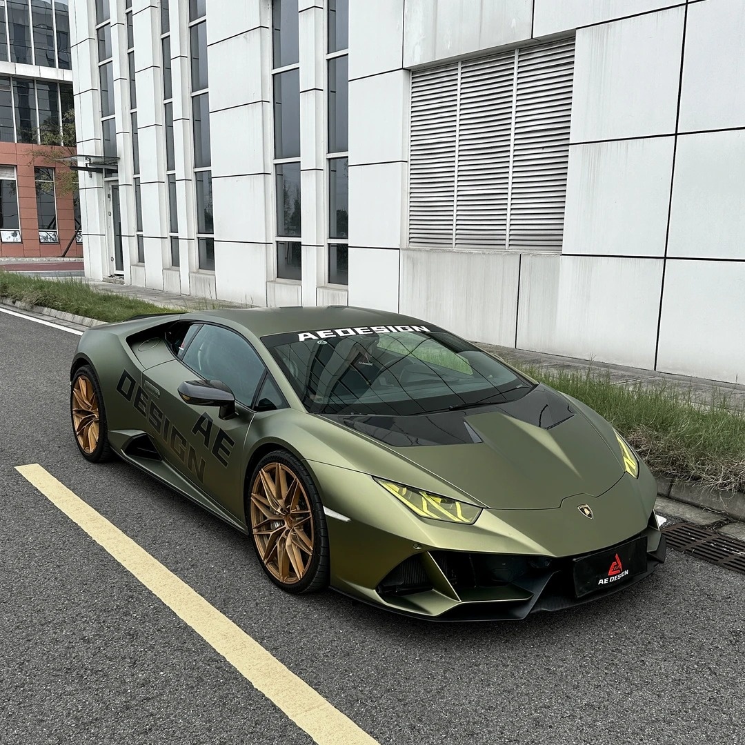 TPU Matte Liquid Combat Green Paint Protection Film