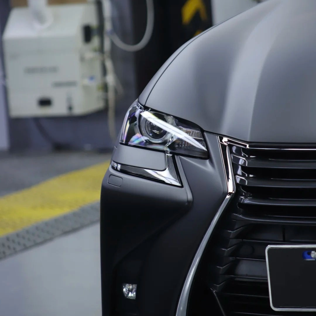 TPU Matte Midnight Black Paint Protection Film