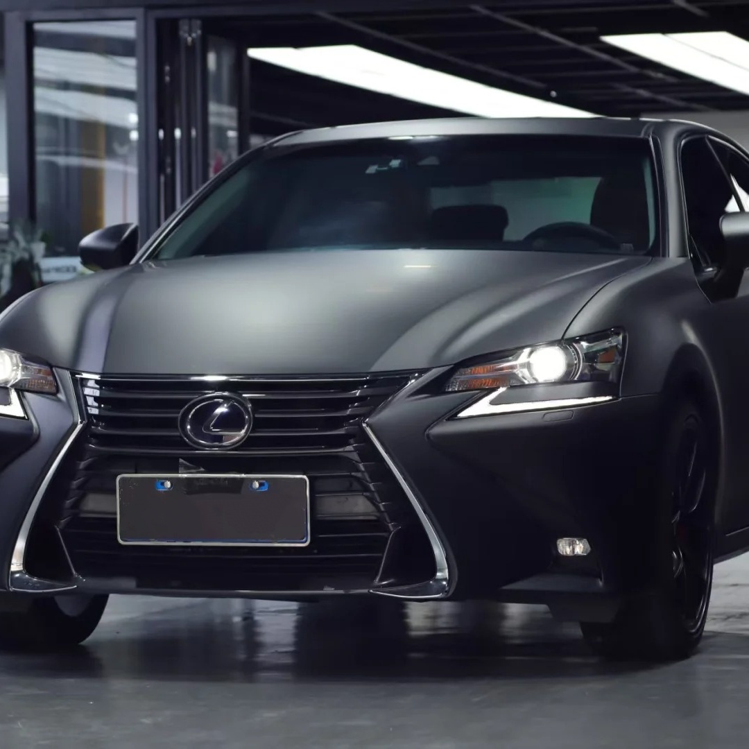 TPU Matte Midnight Black Paint Protection Film