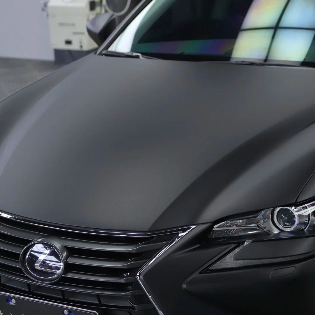 TPU Matte Midnight Black Paint Protection Film