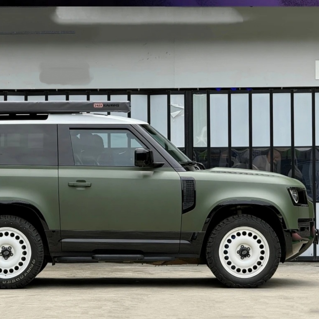 TPU Satin Army Green Paint Protection Film