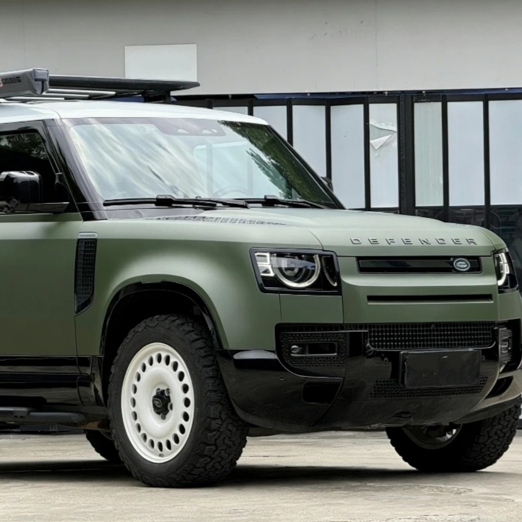 TPU Satin Army Green Paint Protection Film