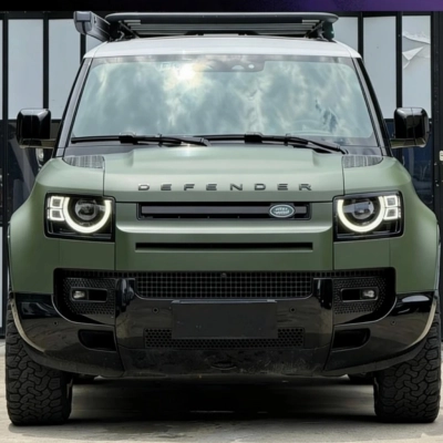 TPU Satin Army Green Paint Protection Film 02