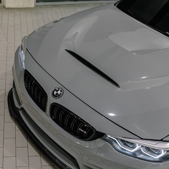 Super Gloss Nardo Grey Car Vinyl Wrap