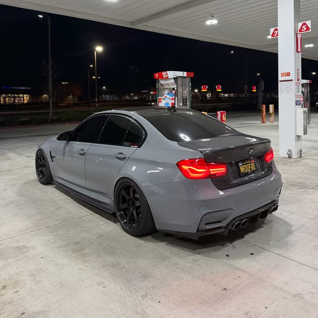 Super Gloss Nardo Grey Car Vinyl Wrap