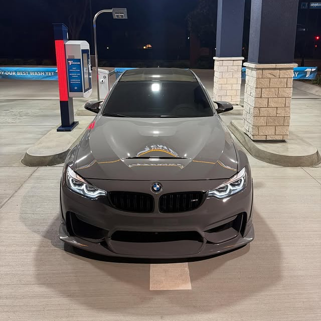 Super Gloss Nardo Grey Car Vinyl Wrap