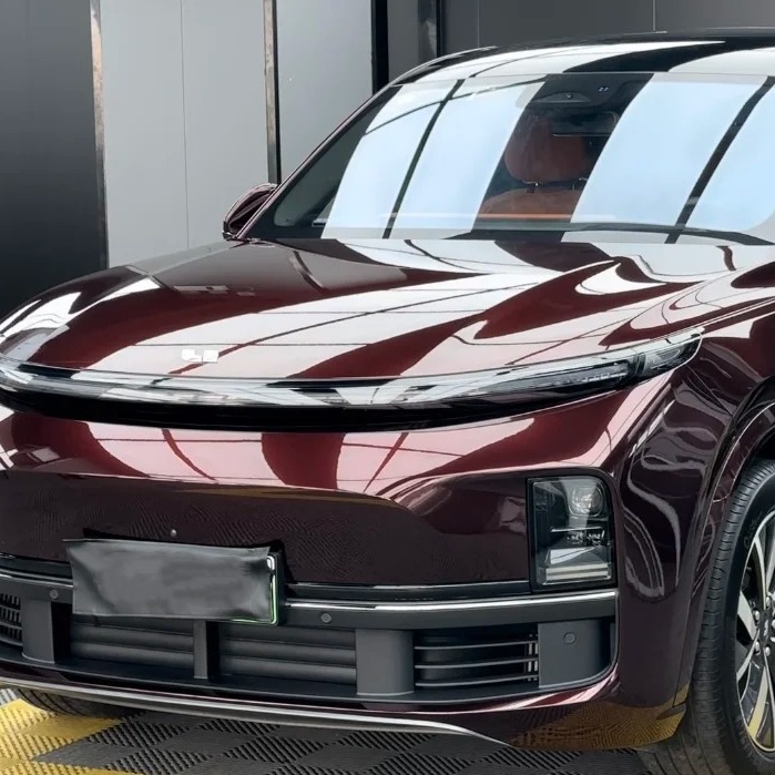 TPU Glossy Metallic Black Rose Paint Protection Film