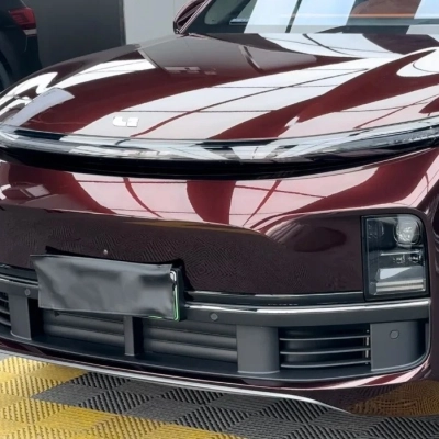 TPU Glossy Metallic Black Rose Paint Protection Film 02