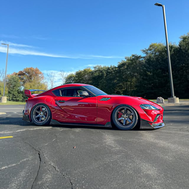  Super Gloss Candy Red Car Vinyl Wrap