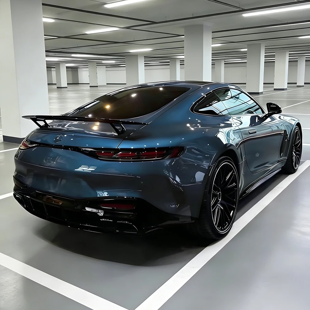 TPU Crystal Gemstone Blue Paint Protection Film