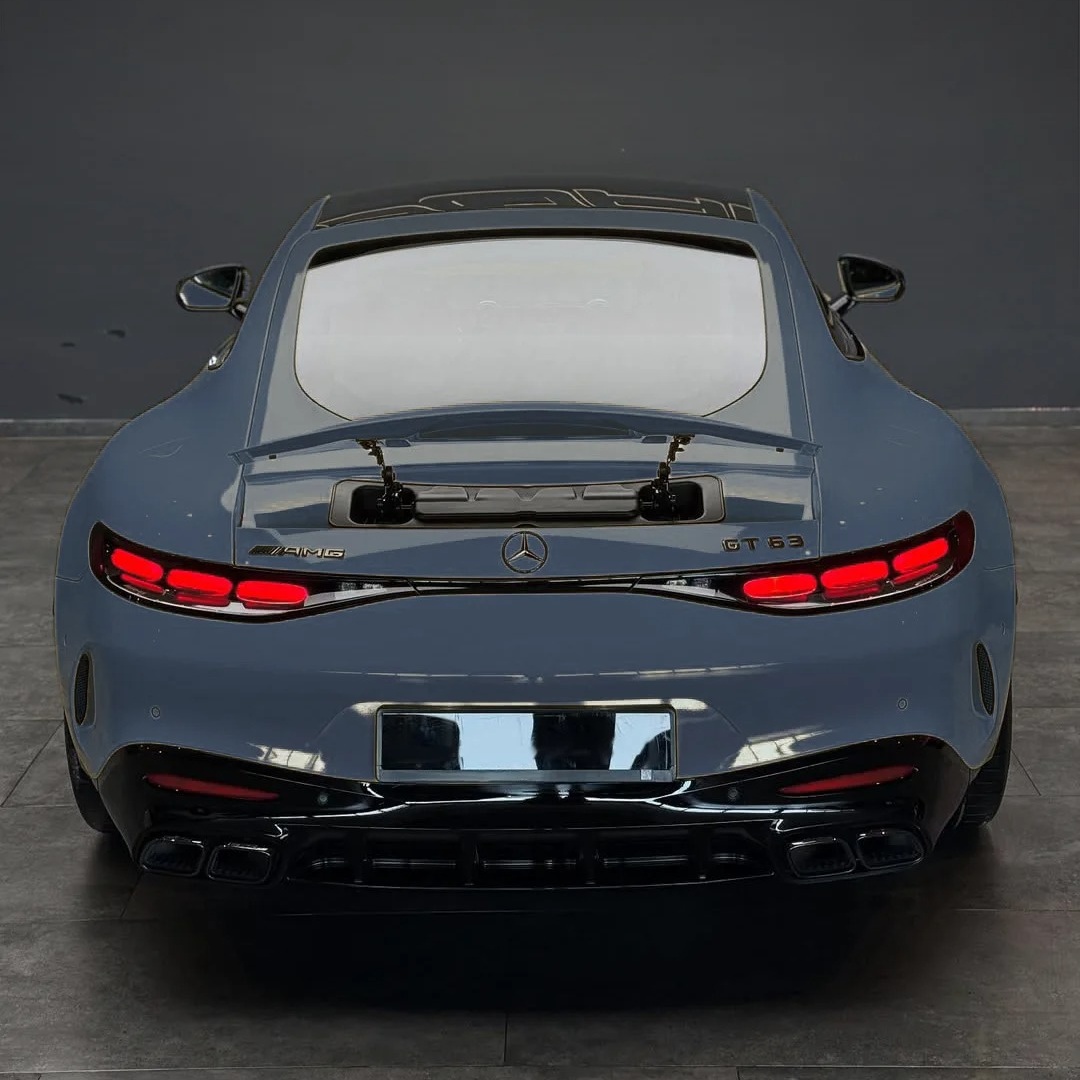 TPU Gloss Cement Grey Paint Protection Film