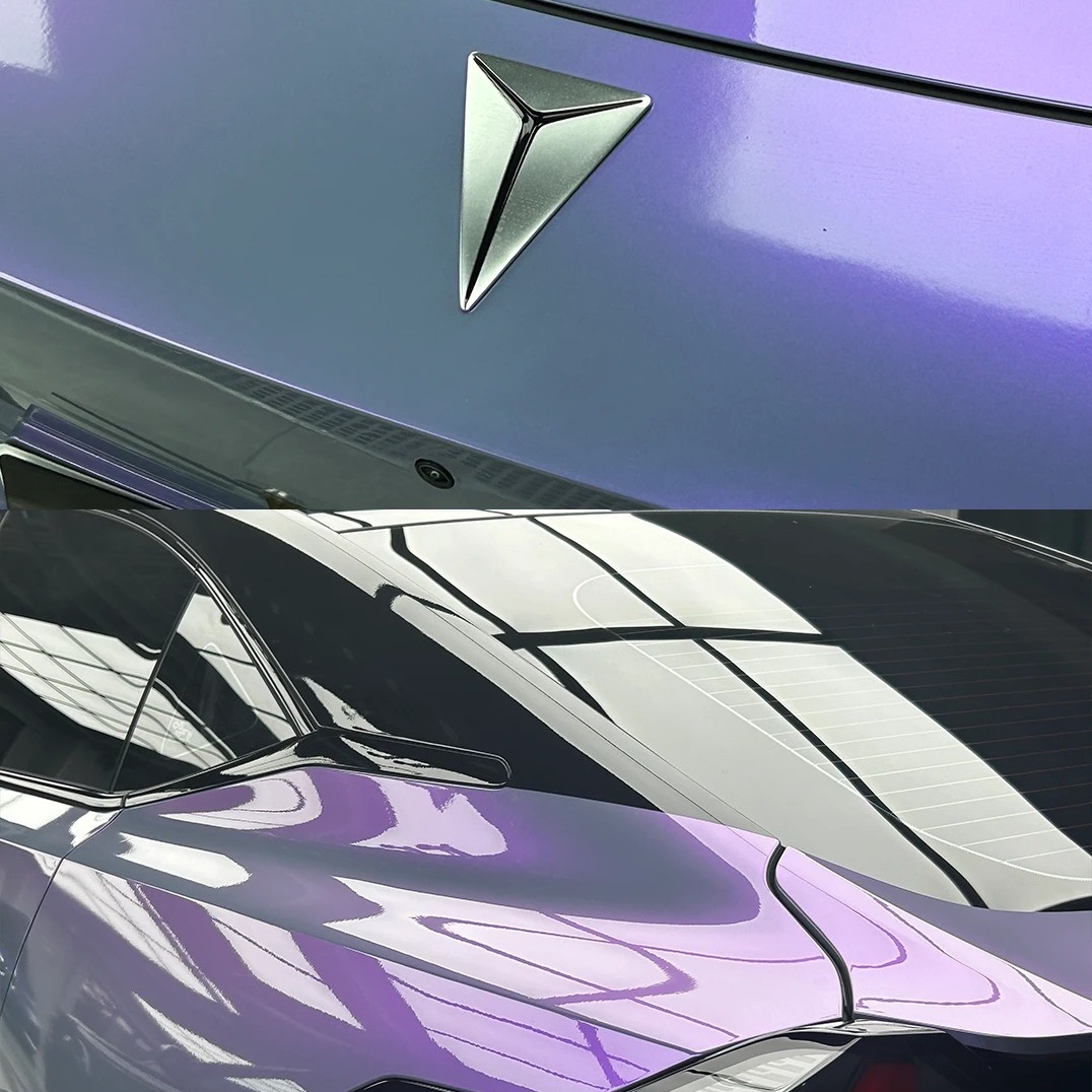 TPU Gloss Fantastic Gray Phantom Purple Paint Protection Film