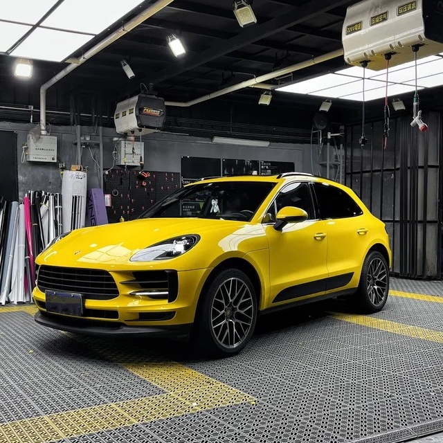 TPU Gloss Signal Yellow Paint Protection Film