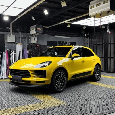 TPU Gloss Signal Yellow Paint Protection Film 02