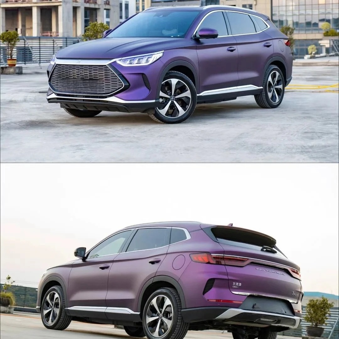 TPU Matte Ghost Midnight Purple Paint Protection Film