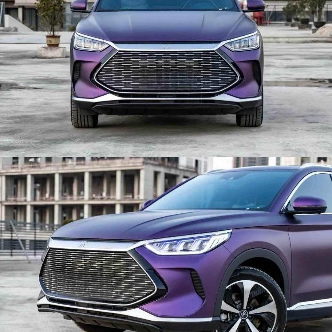 TPU Matte Ghost Midnight Purple Paint Protection Film