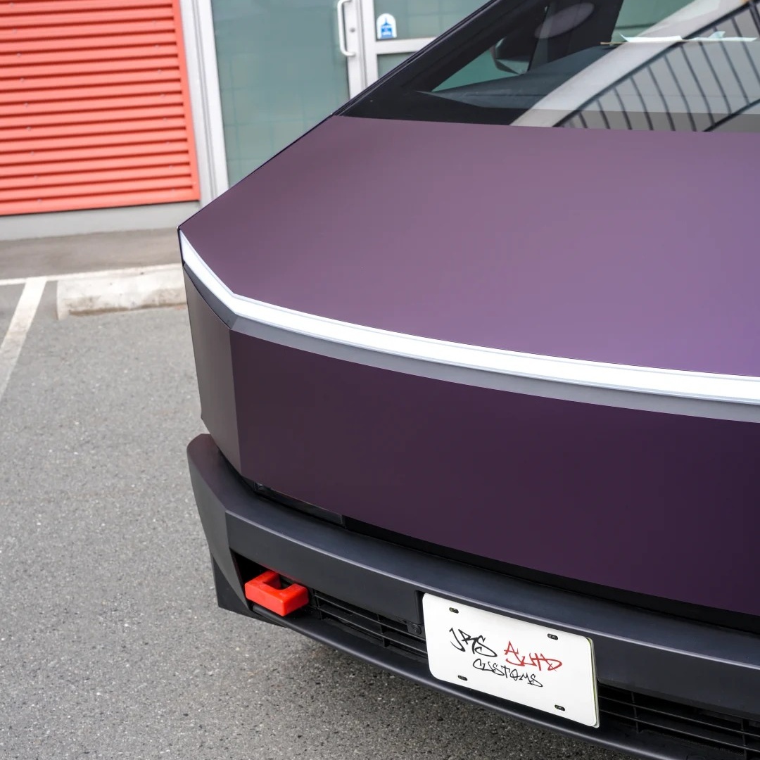 TPU Matte Ghost Midnight Purple Paint Protection Film