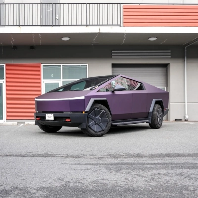 TPU Matte Ghost Midnight Purple Paint Protection Film 02