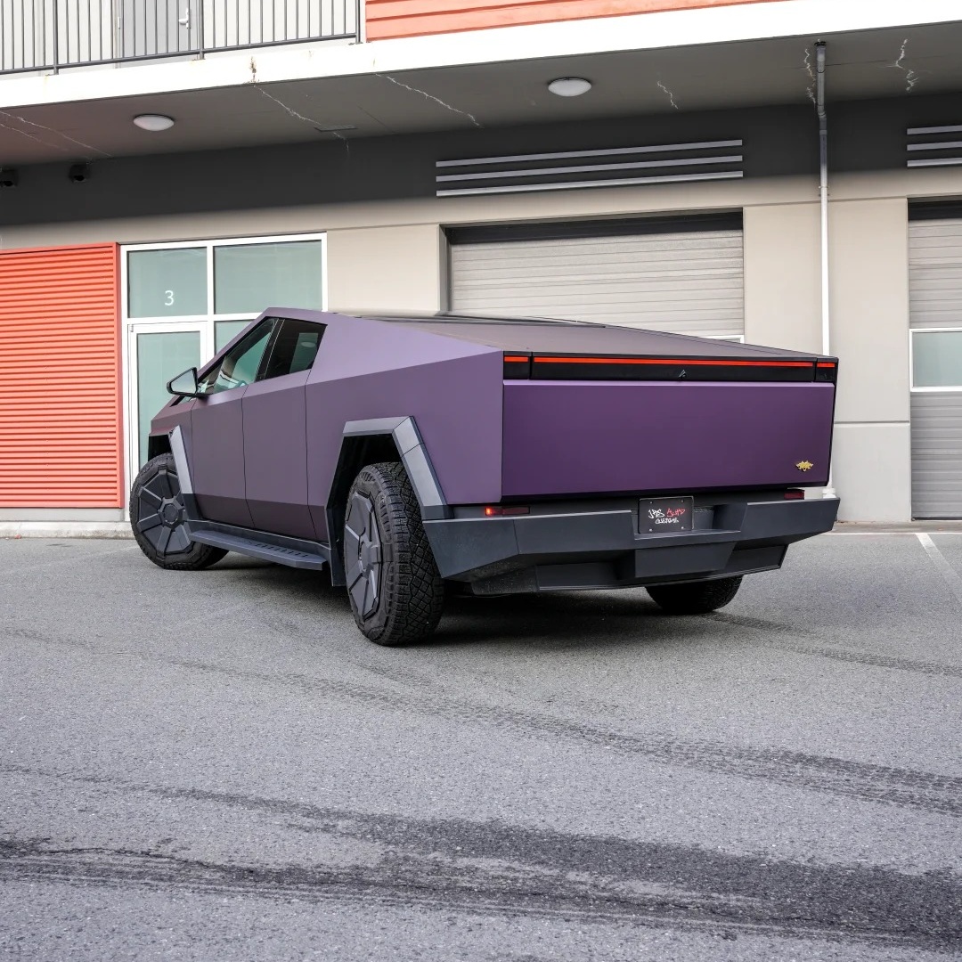 TPU Matte Ghost Midnight Purple Paint Protection Film