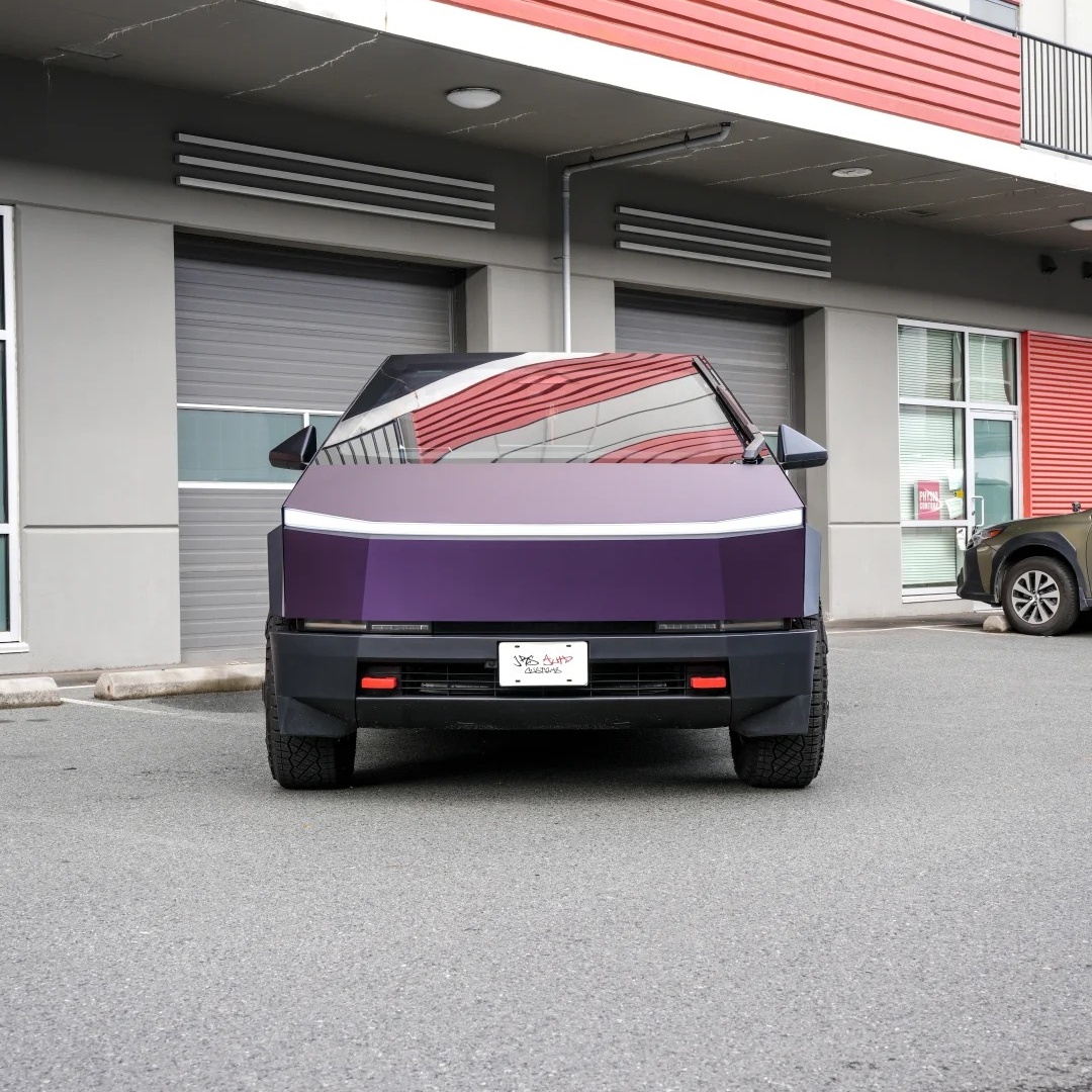 TPU Matte Ghost Midnight Purple Paint Protection Film