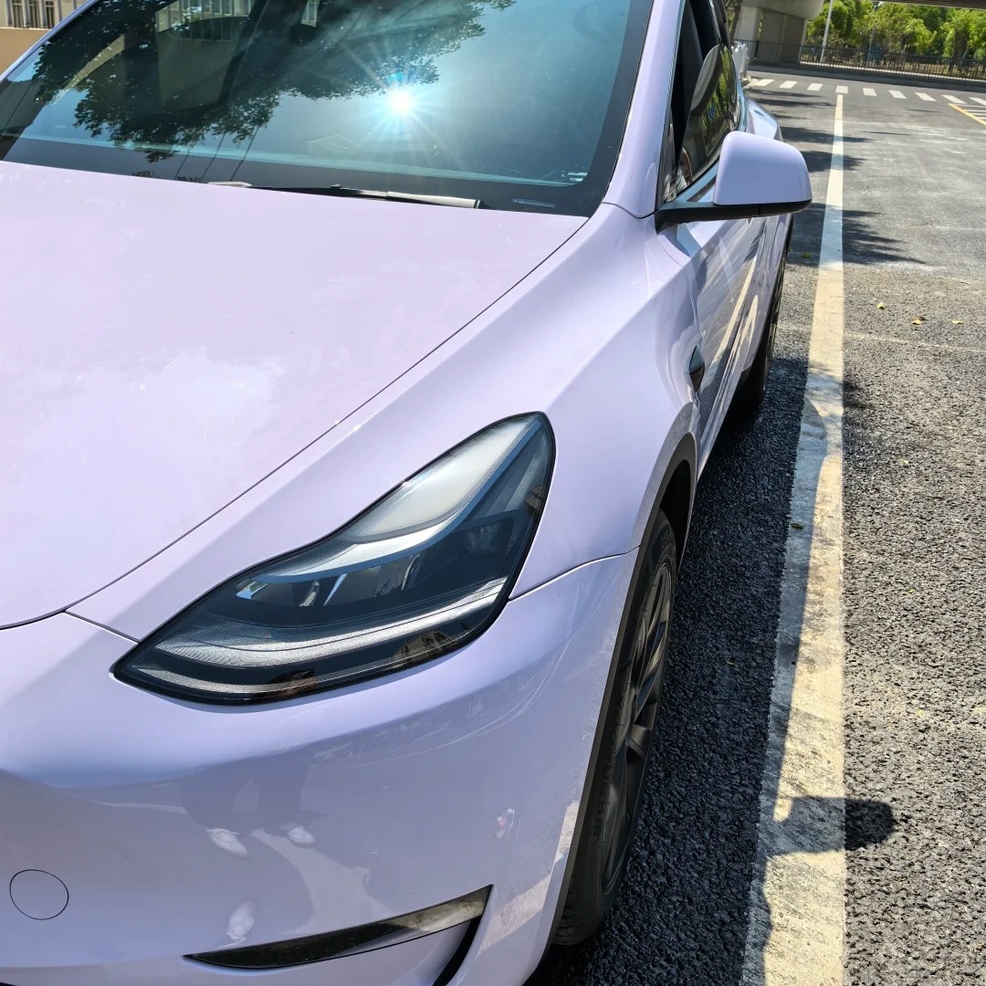 TPU Metallic Glossy Manta Purple Paint Protection Film