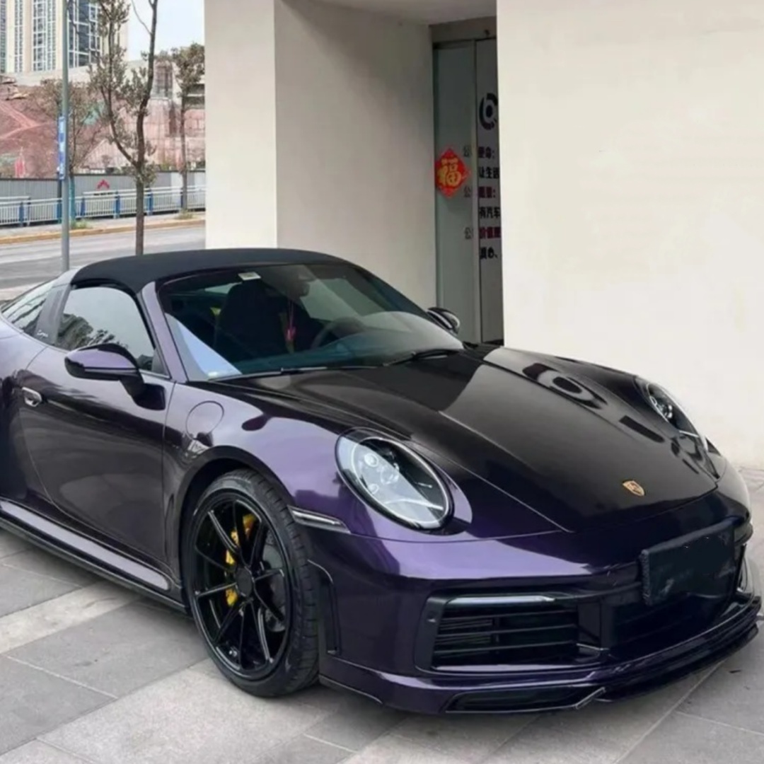 TPU Metallic Midnight Purple Paint Protection Film