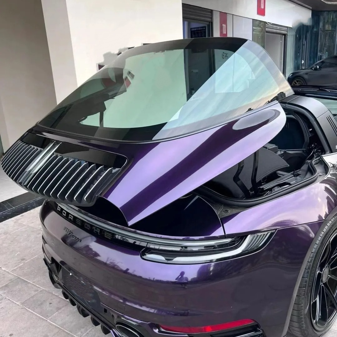 TPU Metallic Midnight Purple Paint Protection Film
