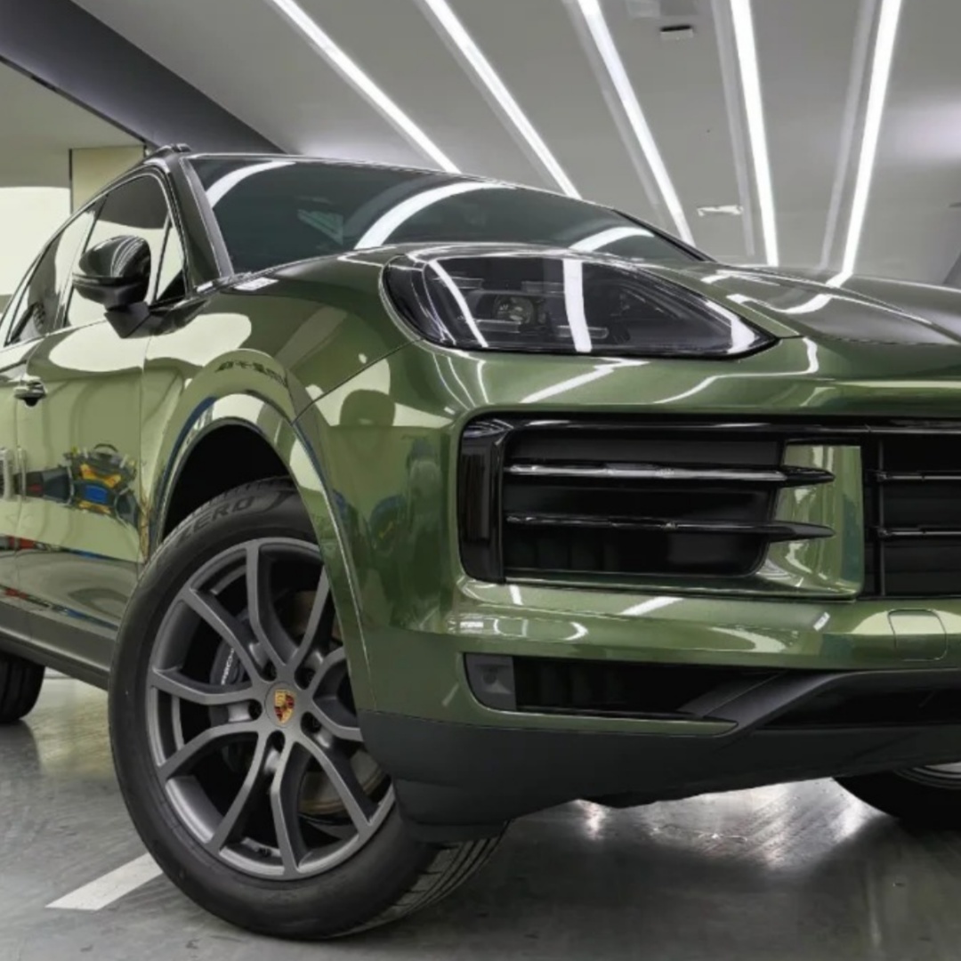 TPU Metallic Oak Green Paint Protection Film