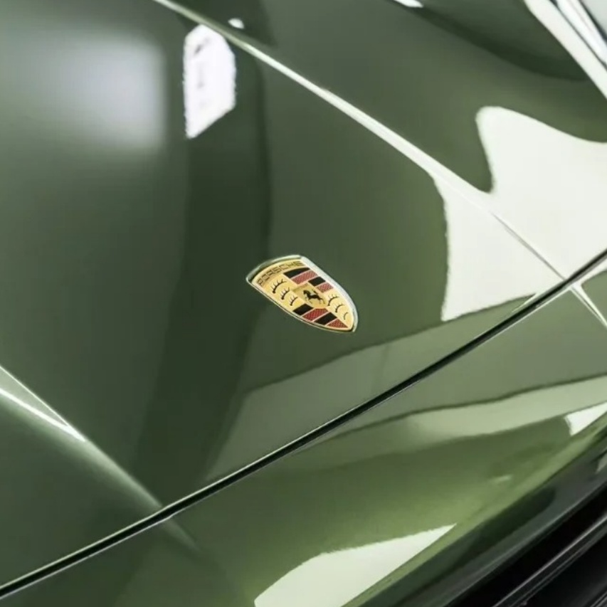 TPU Metallic Oak Green Paint Protection Film