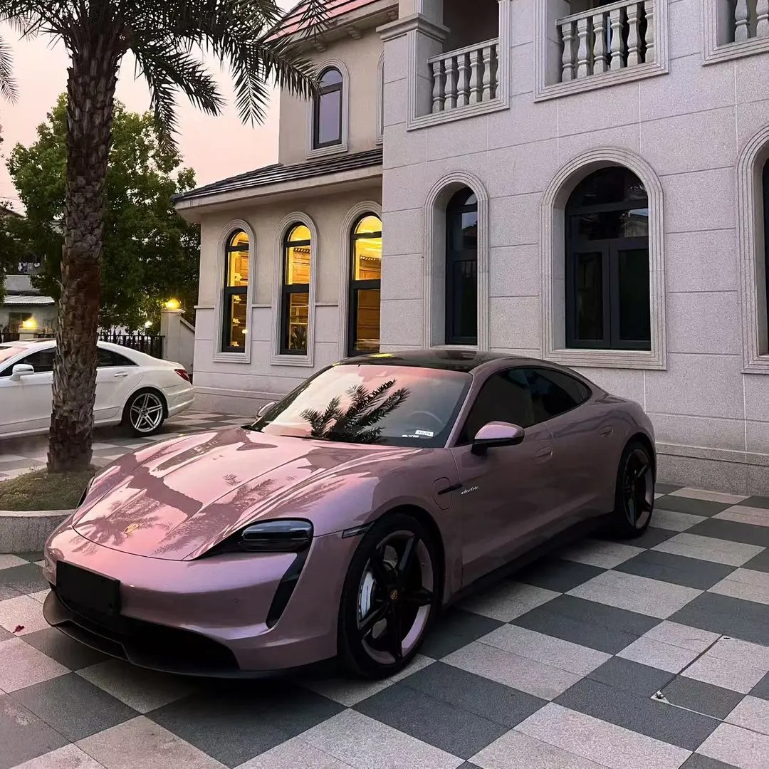 Gloss Metallic Frozen Berry Car Vinyl Wrap