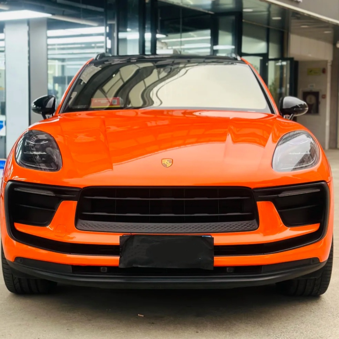 TPU Crystal Orange Red Paint Protection Film