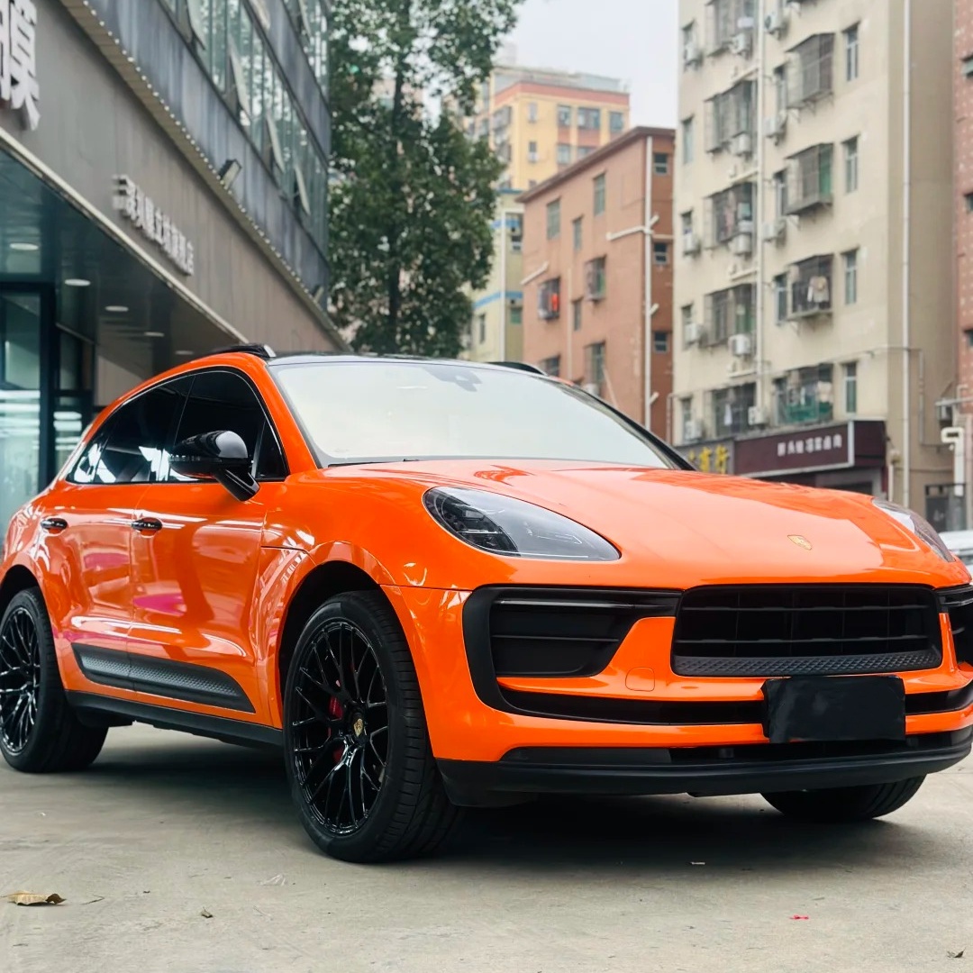 TPU Crystal Orange Red Paint Protection Film