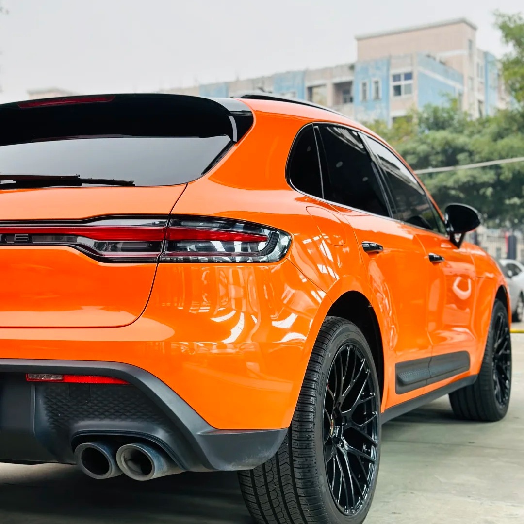 TPU Crystal Orange Red Paint Protection Film