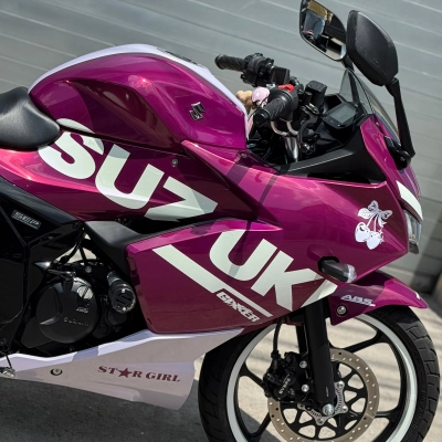 PET Gloss Glaze Pagoda Red Car Vinyl Wrap 02