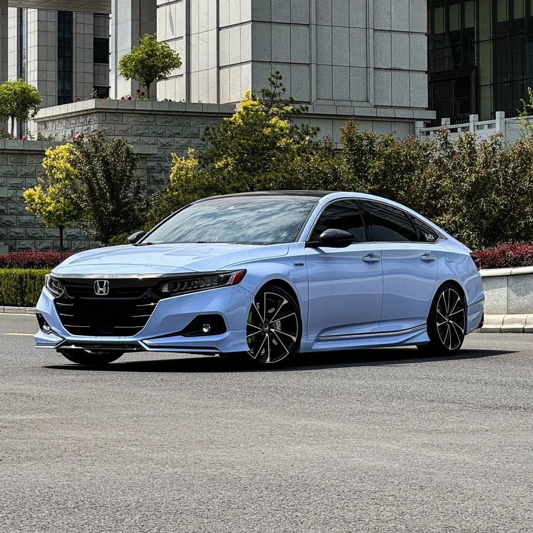 Glossy Crystal Baby Blue Car Vinyl Wrap