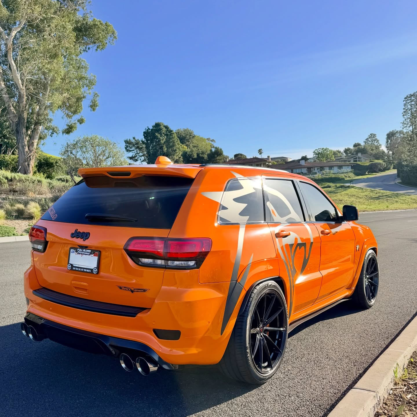 McLaren Orange Car Vinyl Wrap