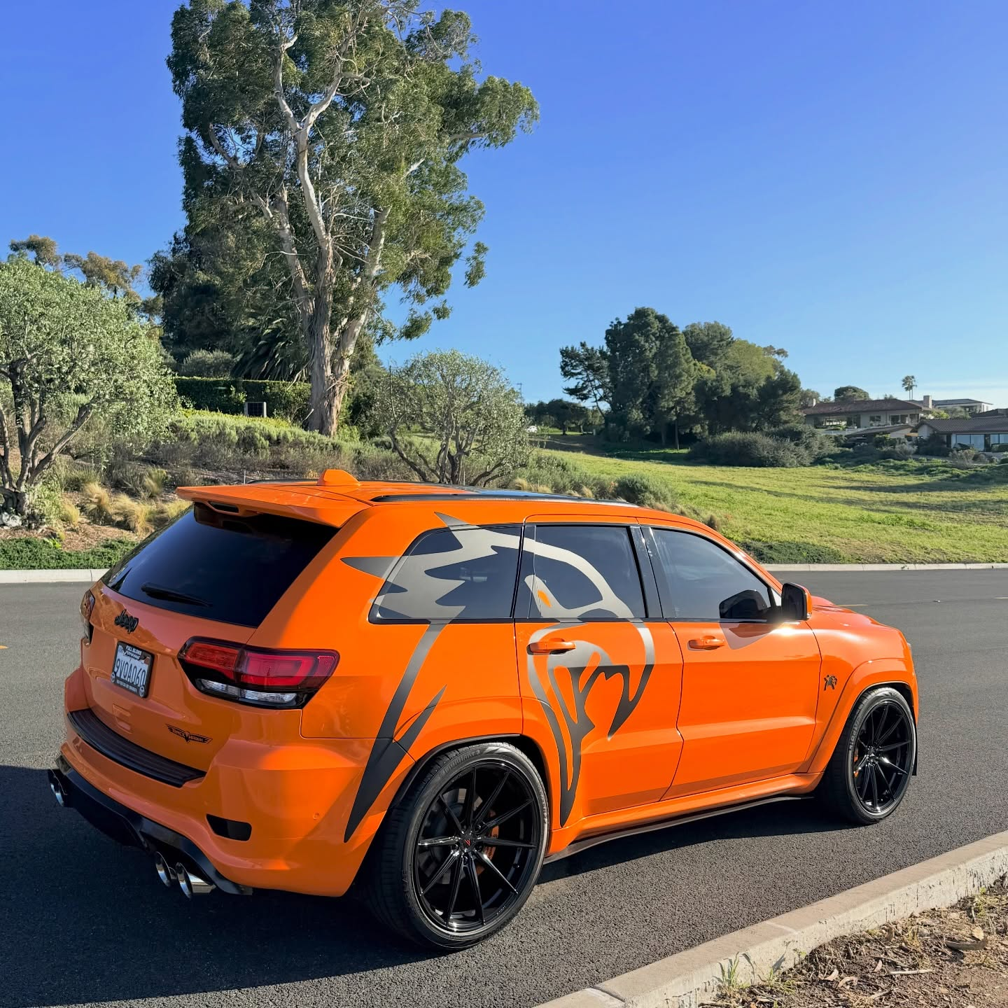 McLaren Orange Car Vinyl Wrap