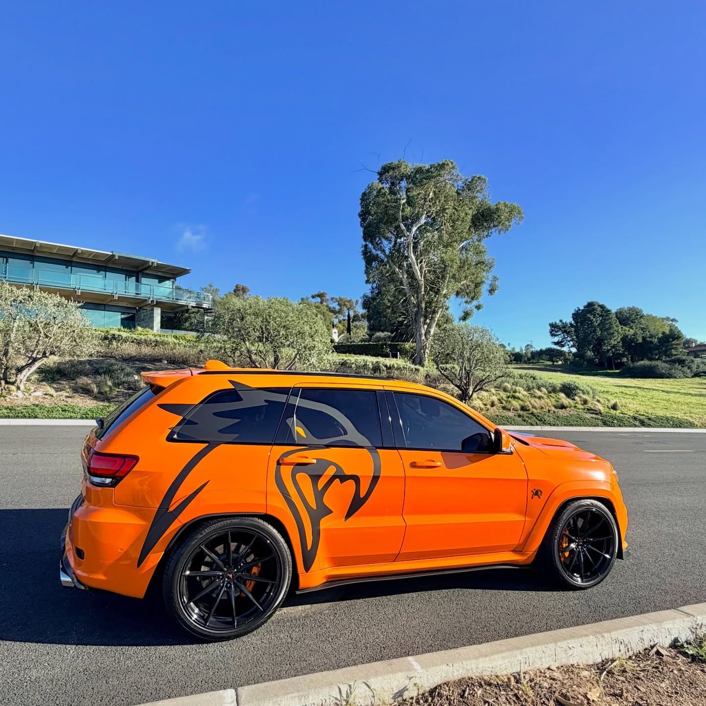 McLaren Orange Car Vinyl Wrap