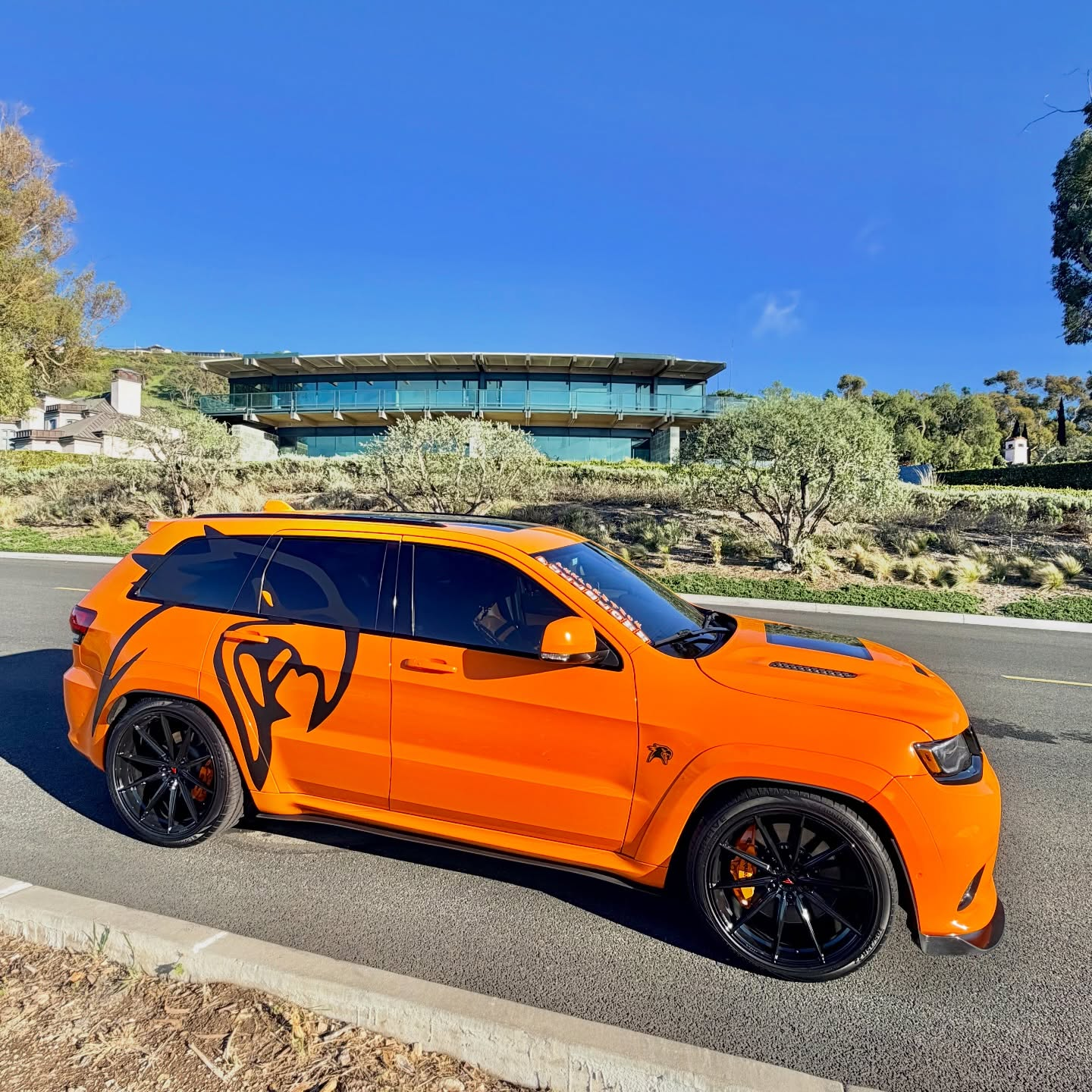 McLaren Orange Car Vinyl Wrap